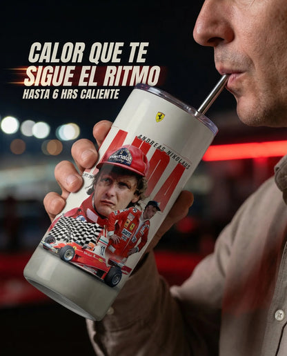 Termo Botella Térmica Nike Laudas F1 Piloto Formula 1