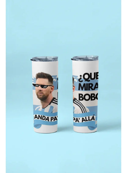 Termo Botella Terminca Que Mira Bobo Messi Argentina