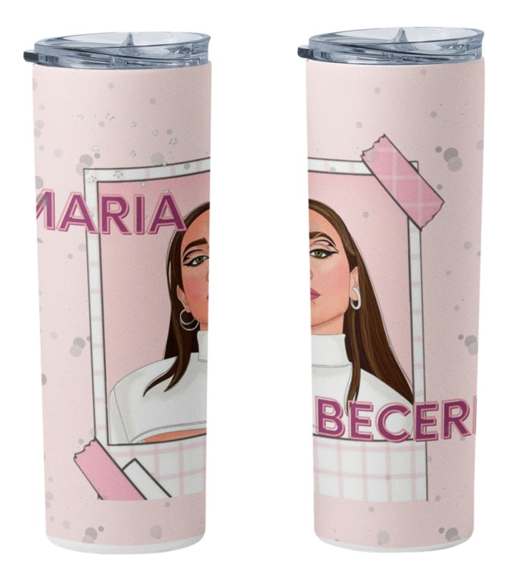 Termo Botella Térmica Maria Becerra Argentina Cantante