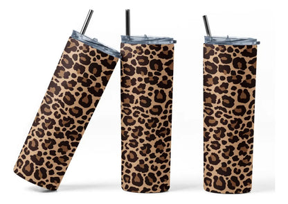 Termo Botella Térmica Acero Inoxidable Animal Print Leopard