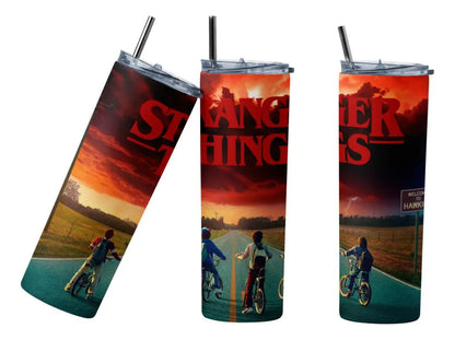 Termo Botella Térmica 600 Ml Serie Stranger Things Terror