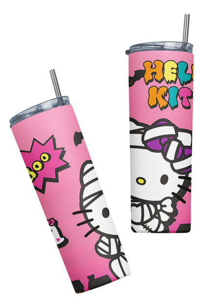 Termo Botella Térmica Tumbler Hello Kitty Fantasma Boo