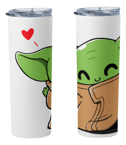Termo Botella Térmica Baby Yoda Star Wars Mandalorian