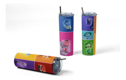 Termo Botella Térmica Intensamente 2 Dibujo Animado Pelicula