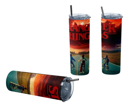 Termo Botella Térmica 600 Ml Serie Stranger Things Terror