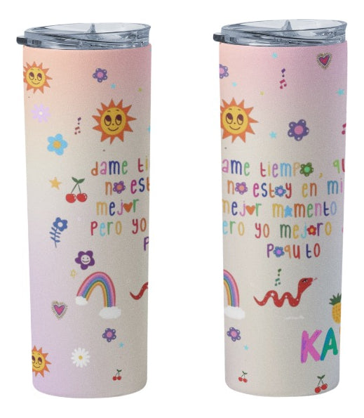 Termo Botella Térmica De 600 Ml La Bichota Karol G Colombia