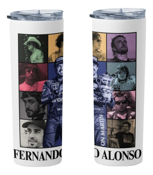 Termo Botella Térmica F1 Auto Fernando Alonso Formula 1