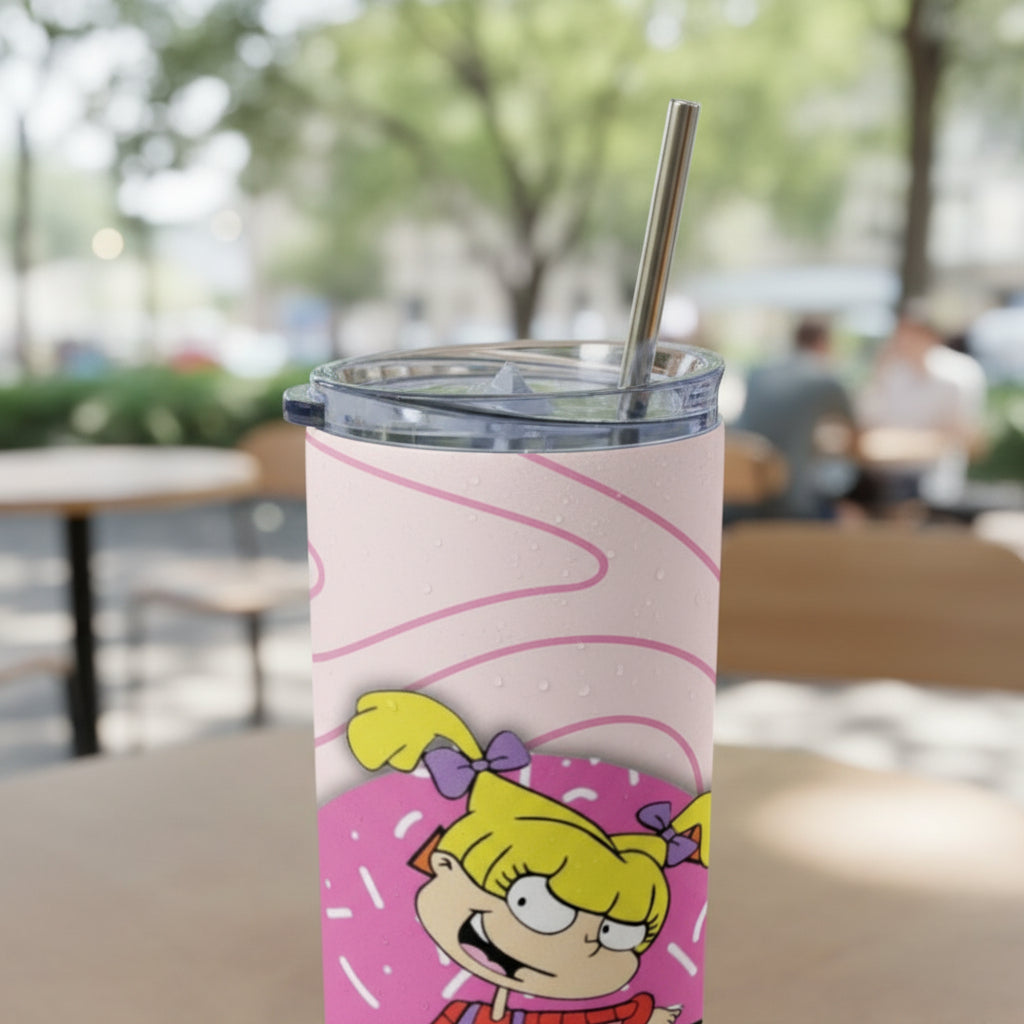 Termo Botella Térmica Rugrats Infantil Angélica Pickles