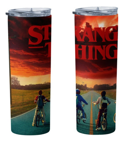 Termo Botella Térmica 600 Ml Serie Stranger Things Terror