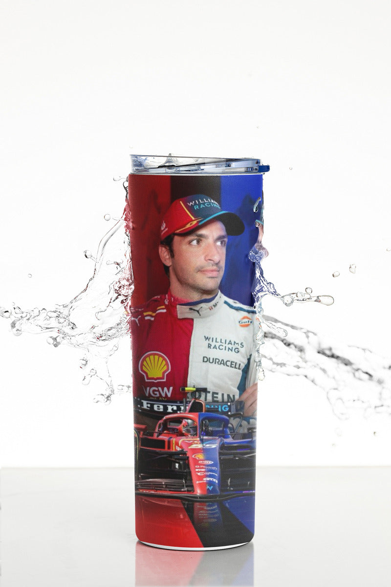 Termo Botella Térmica F1 Auto Carlos Sainz Formula 1 Carrera