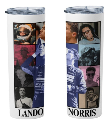 Termo Botella Térmica F1 Auto Lando Norris Formula 1 Carrera