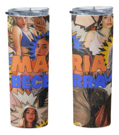 Termo María Becerra Botella Térmica La Nena Estilo Argentino