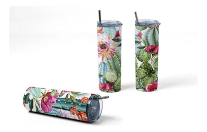 Termo Botella Térmica De Acero Inoxidable Flores Femenino