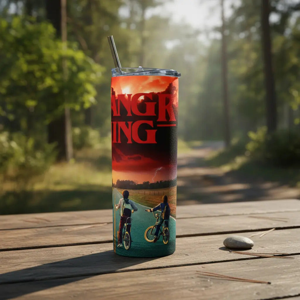 Termo Botella Térmica 600 Ml Serie Stranger Things Terror
