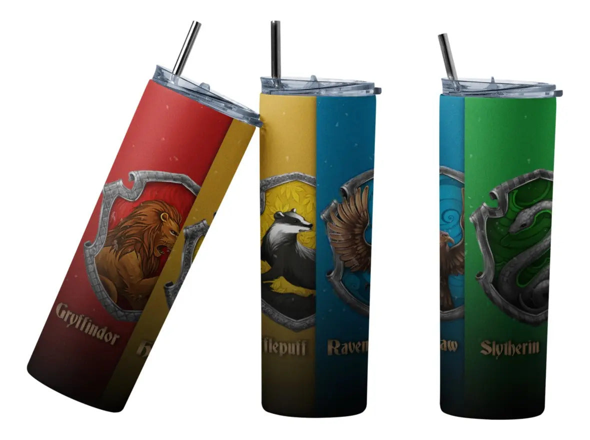 Termo Botella Térmica Harry Potter Las Cuatro Casas Hogwarts