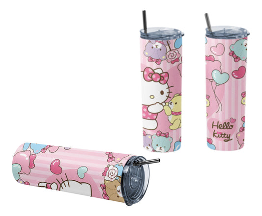 Termo Botella Térmica Tumbler Hello Kitty Bailando