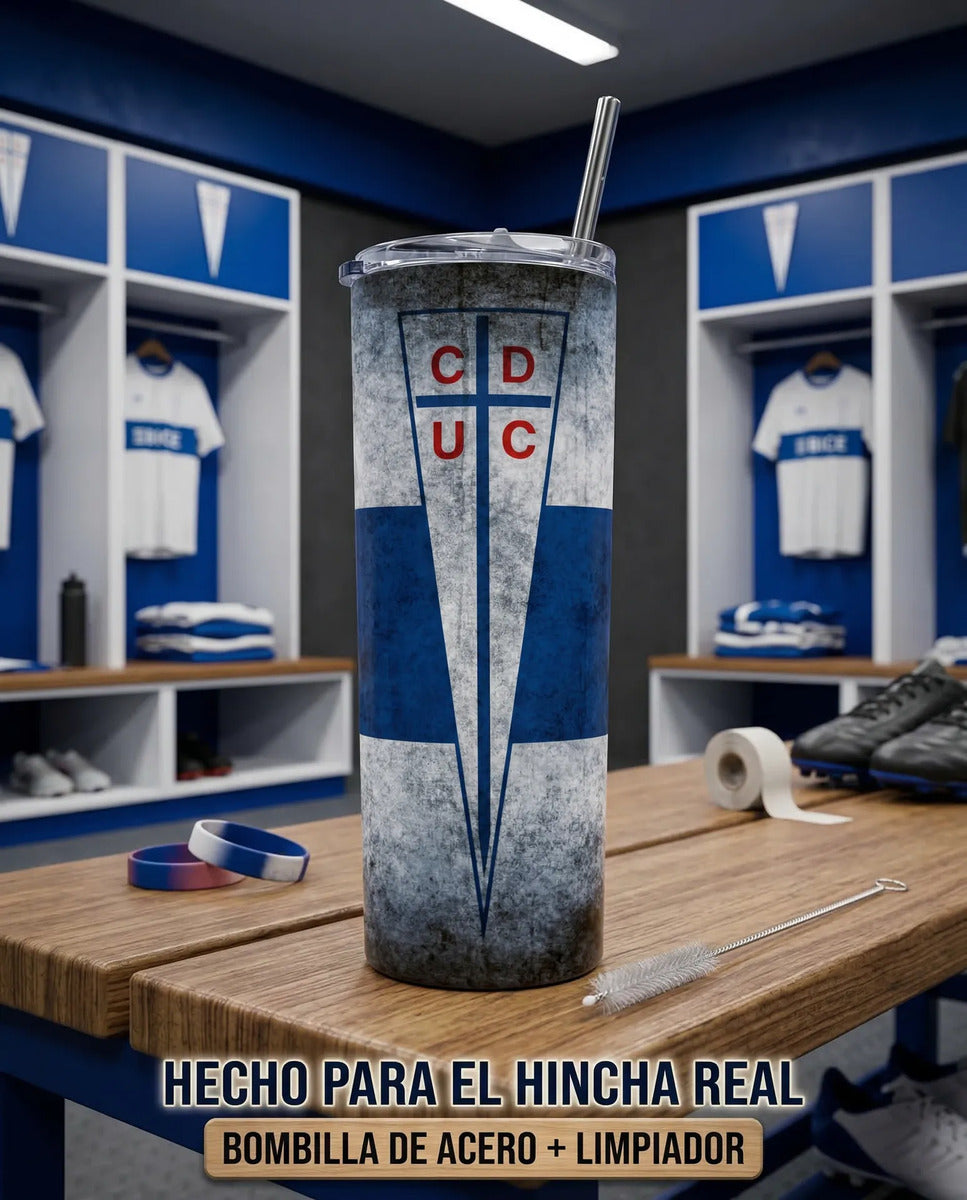 Termo Botella Térmica De Universidad Católica Fanático Uc