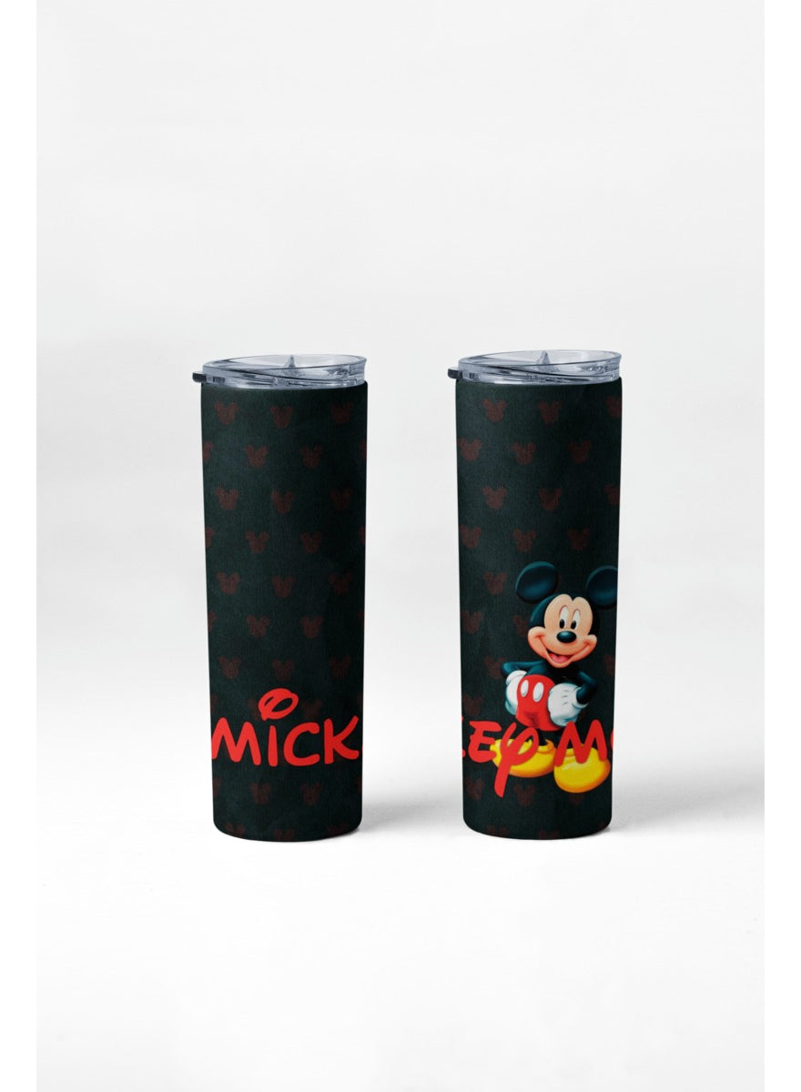 Termo Botella Térmica De Acero Inoxidable Mickey Mouse