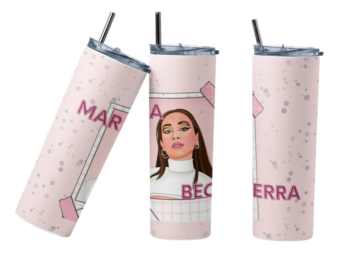 Termo Botella Térmica Maria Becerra Argentina Cantante