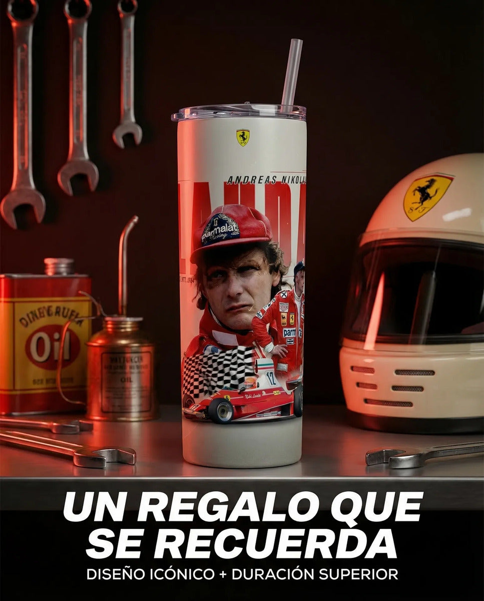 Termo Botella Térmica Nike Laudas F1 Piloto Formula 1