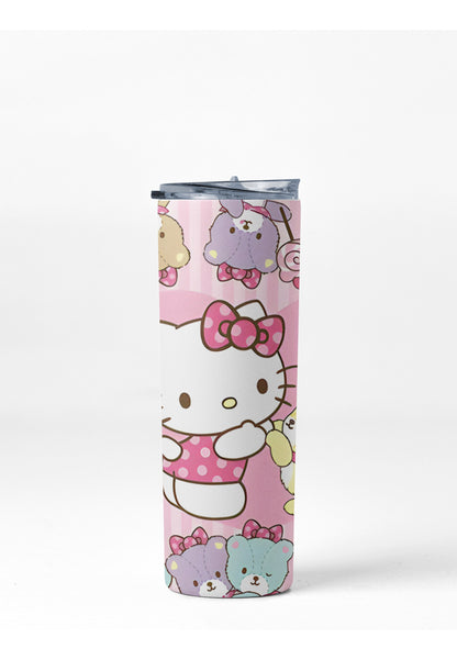 Termo Botella Térmica Tumbler Hello Kitty Bailando