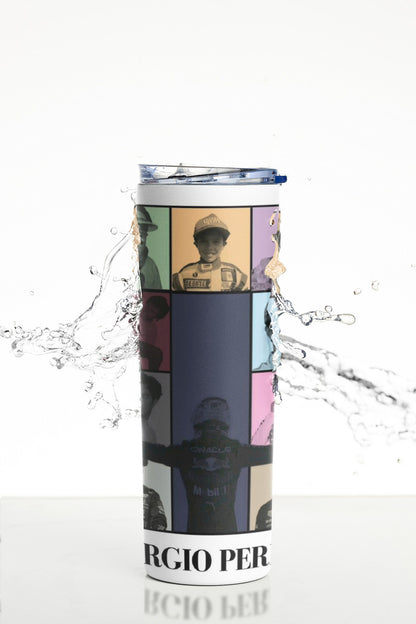 Termo Botella Térmica F1 Mug Sergio Pérez A Carrera Formula1