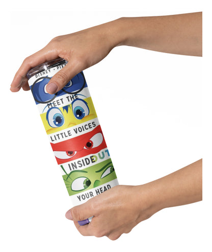 Termo Botella Térmica Inside Out Alegría Furia Pelicula