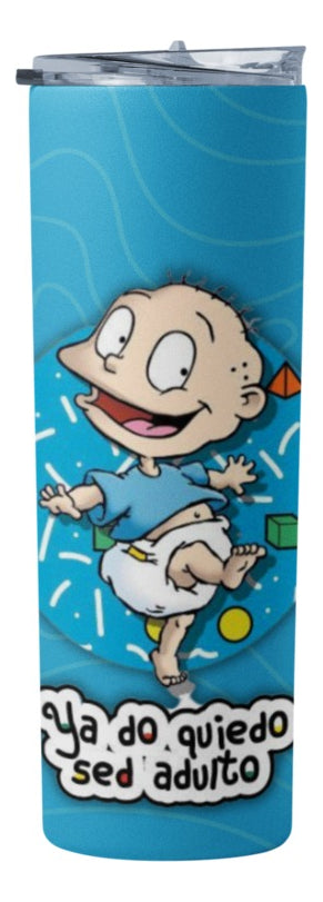 Termo Botella Térmica Rugrats Aventura Pañales Tommy Pickles