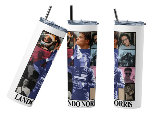 Termo Botella Térmica F1 Auto Lando Norris Formula 1 Carrera