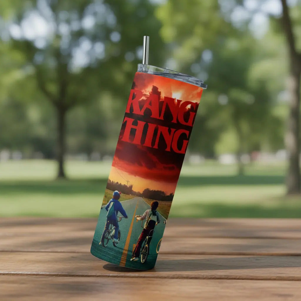Termo Botella Térmica 600 Ml Serie Stranger Things Terror