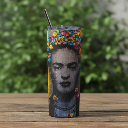Termo Botella Térmica Frida Kahlo Mujer Mexicana Pintora
