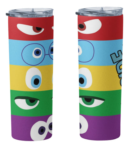 Termo Botella Térmica Inside Out Pelicula Intensamente Furia
