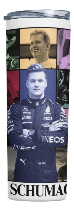 Termo Botella Térmica F1 Auto Mick Schumacher Formula 1