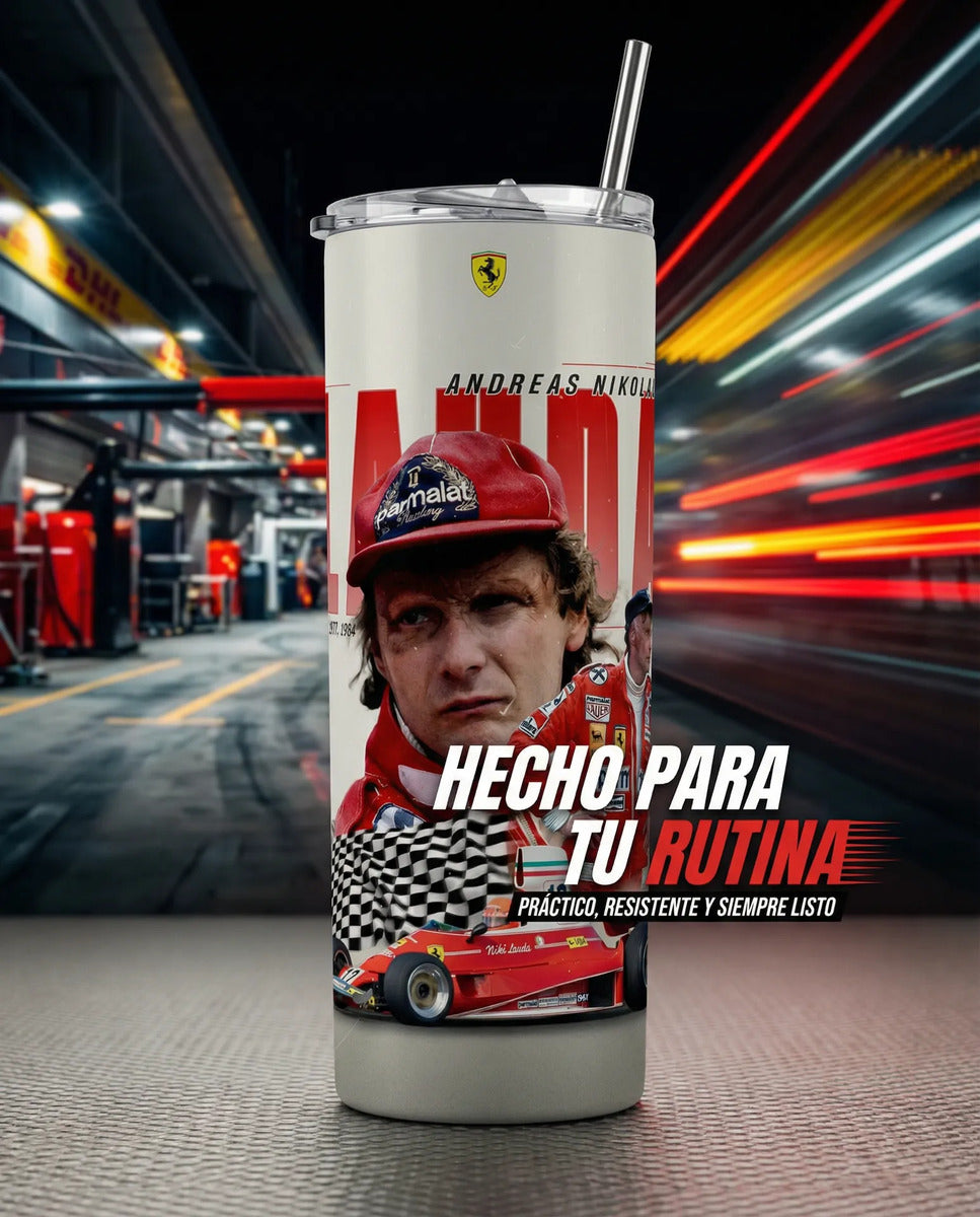 Termo Botella Térmica Nike Laudas F1 Piloto Formula 1