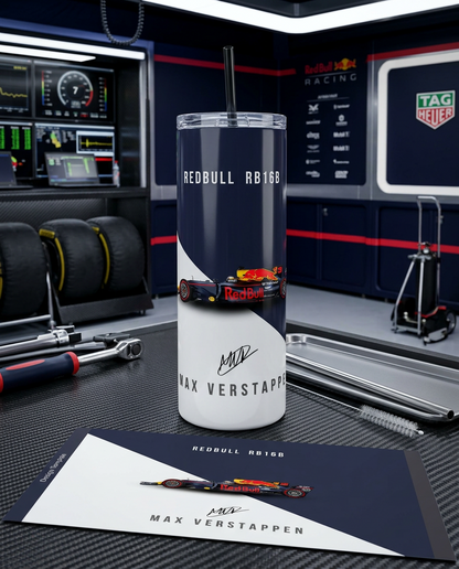 Termo Botella Térmica Red Bull Racing RB16 Max Verstappen F1 | Merch Fórmula 1