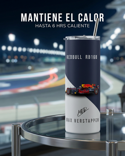 Termo Botella Térmica Red Bull Racing RB16 Max Verstappen F1 | Merch Fórmula 1