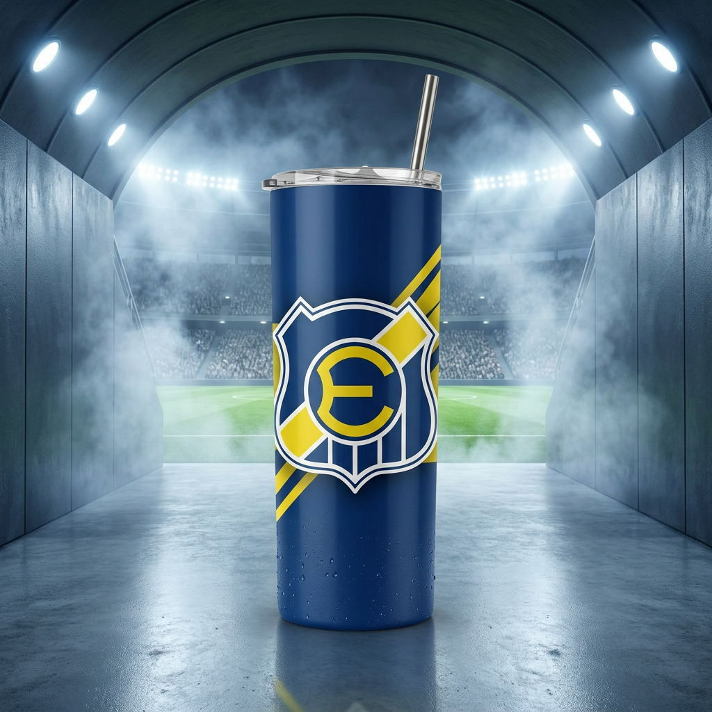 Termo Botella Térmica De Everton De Viña  Ruleteros Fanático