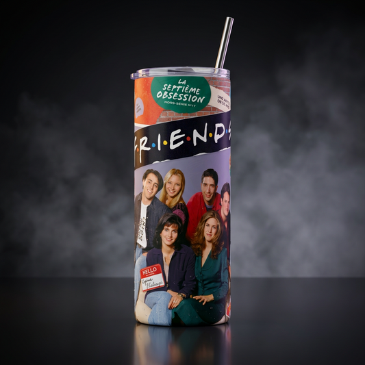 Termo Botella Agua Térmica Acero Inoxidable Friends Serie TV