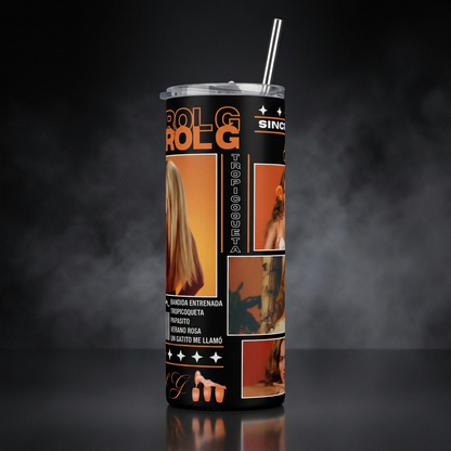 Termos Botella De Agua De Karol G Acero Inoxidable De 600 ML