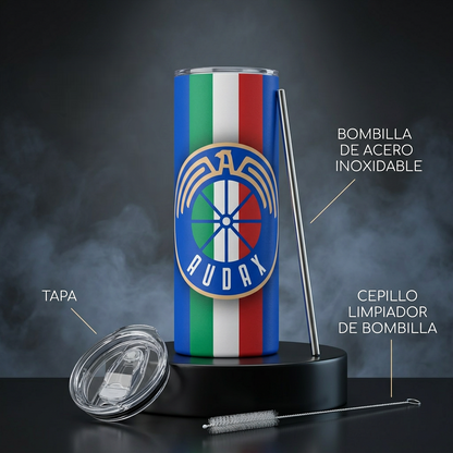 Termo Botella Térmica De Audax Italiano Fanático Los Tanos