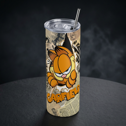 Termos Botella De Agua De Garfield Acero Inoxidable De 600 ML TV