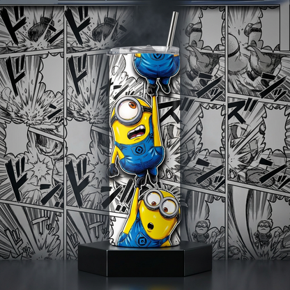 Termo Botella Agua Térmica Acero Inoxidable Los Minions,Pelicula