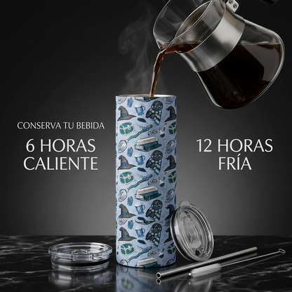 Termos Botella De Agua De Harry Potter Acero Inoxidable De 600 ML