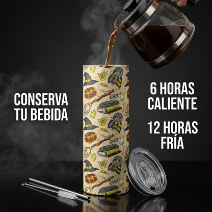 Termos Botella De Agua De Harry Potter Acero Inoxidable De 600 ML