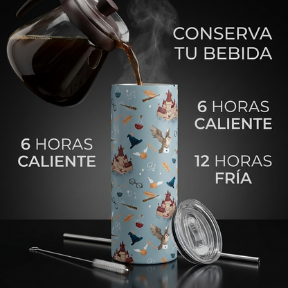 Termos Botella De Agua De Harry Potter Acero Inoxidable De 600 ML