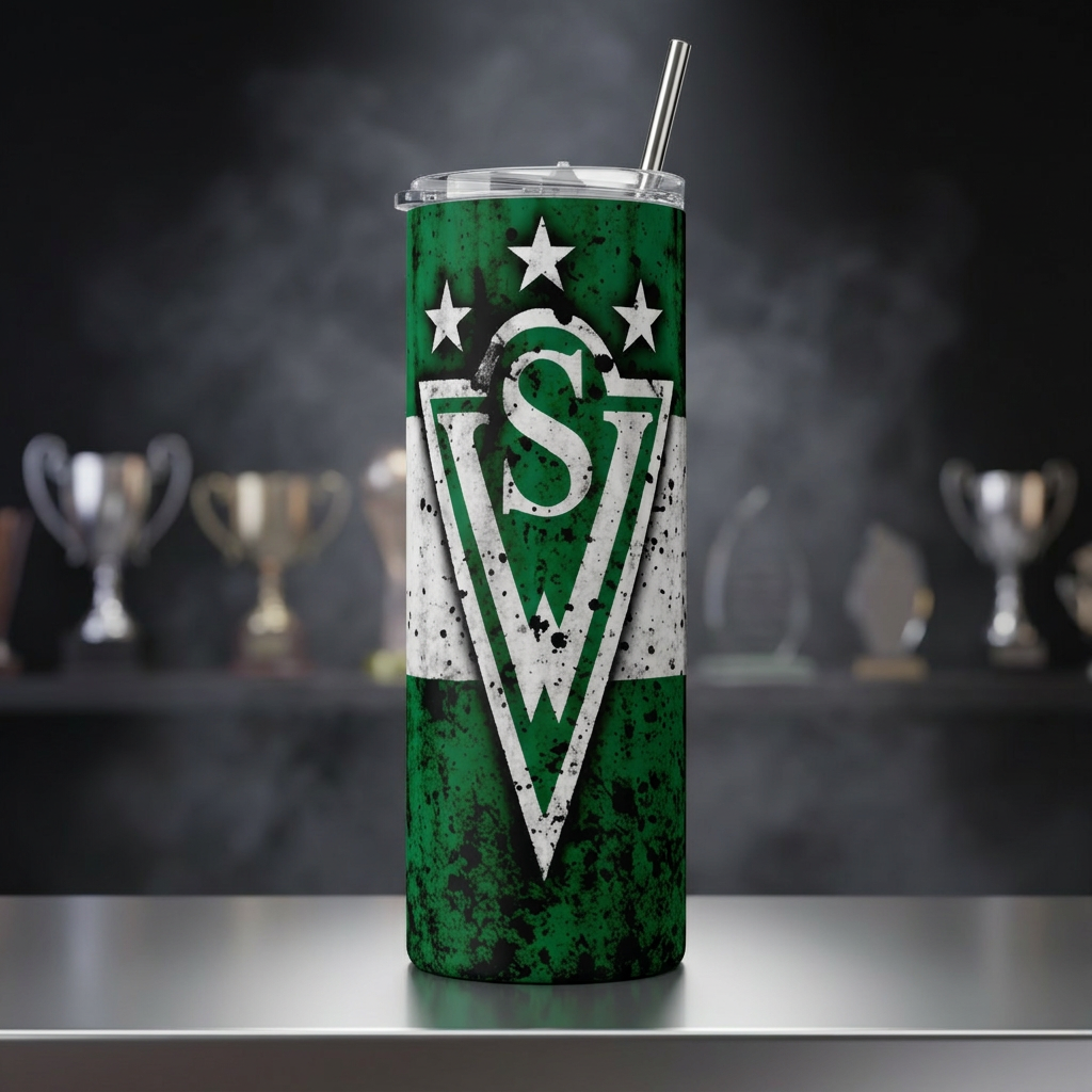 Termo Botella Térmica De Santiago Wanderers Porteños Caturros