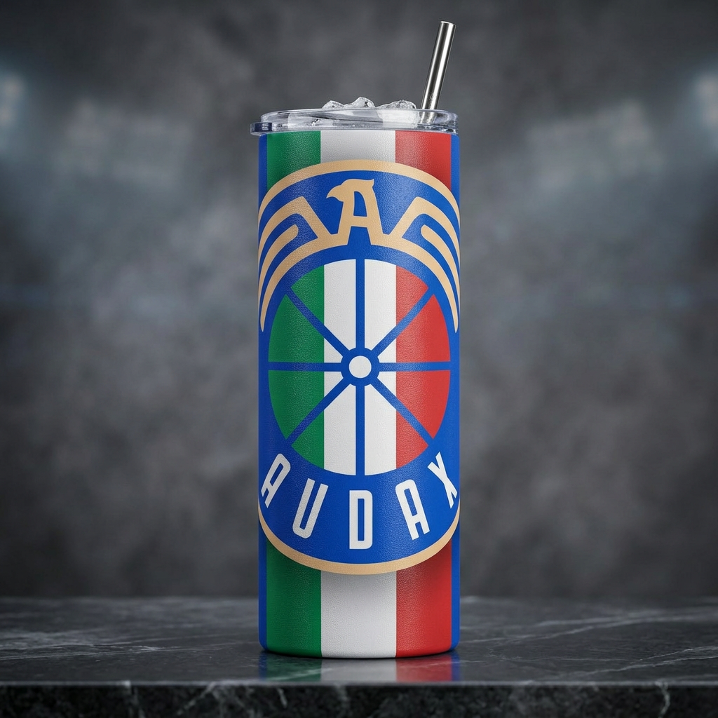 Termo Botella Térmica De Audax Italiano Fanático Los Tanos