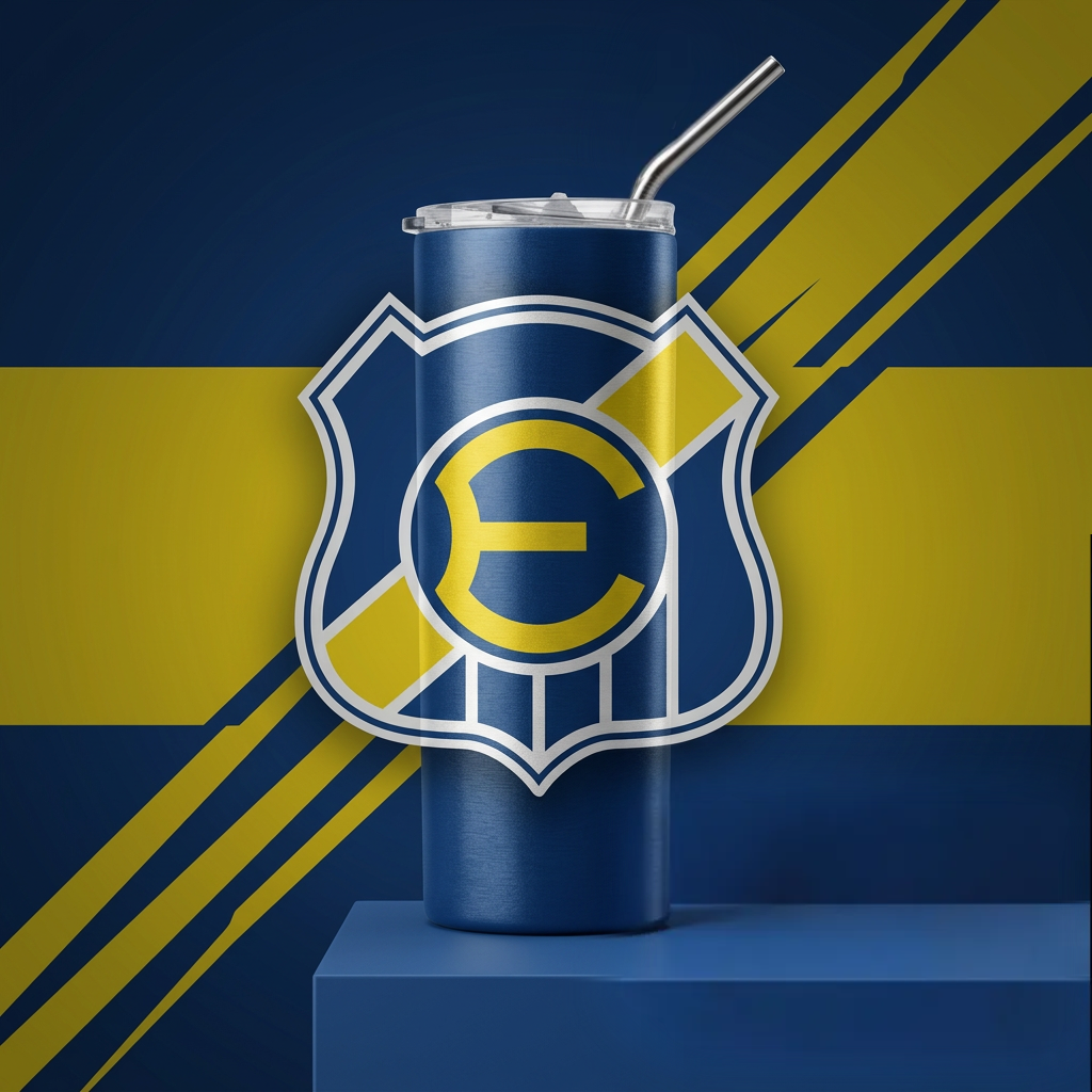 Termo Botella Térmica De Everton De Viña  Ruleteros Fanático