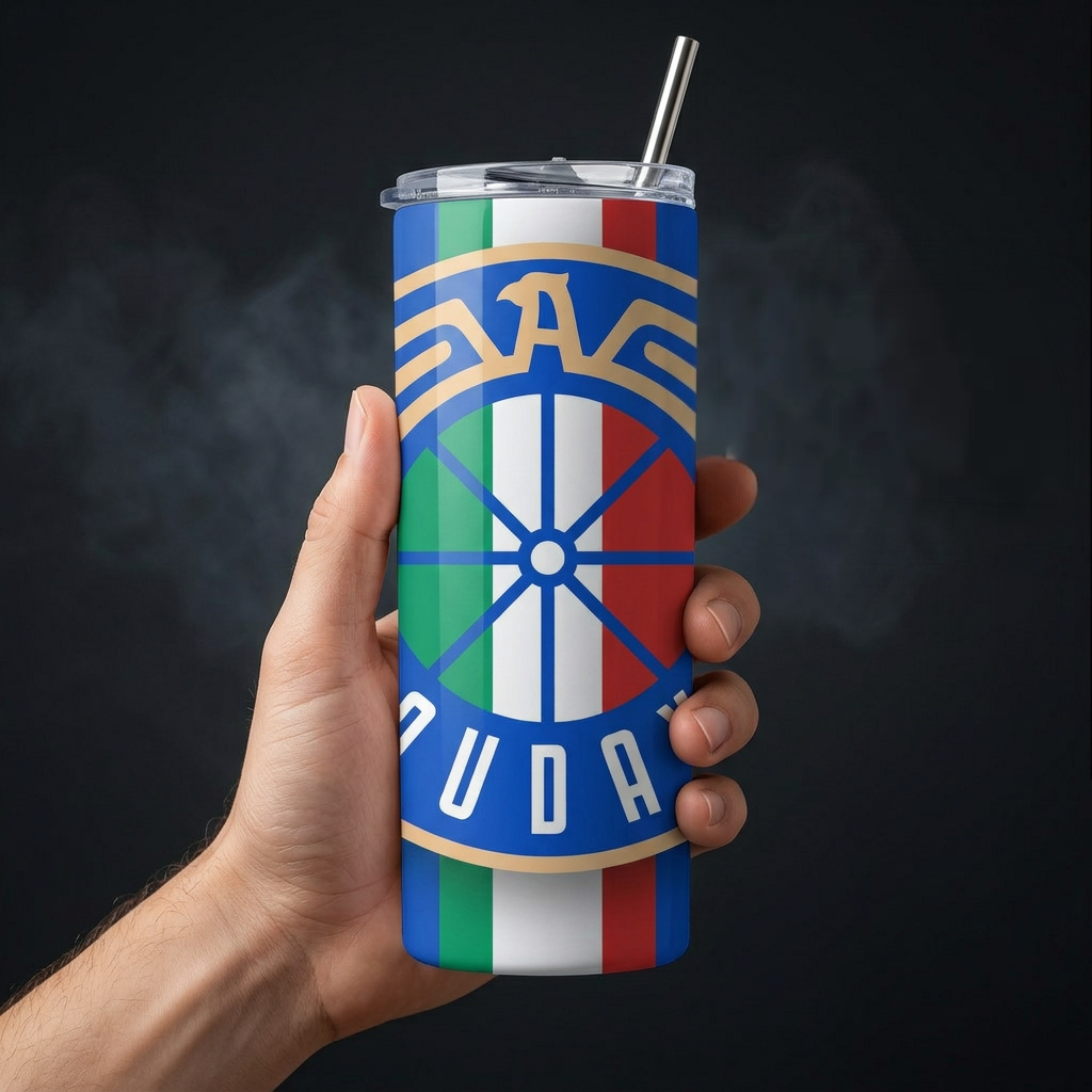 Termo Botella Térmica De Audax Italiano Fanático Los Tanos