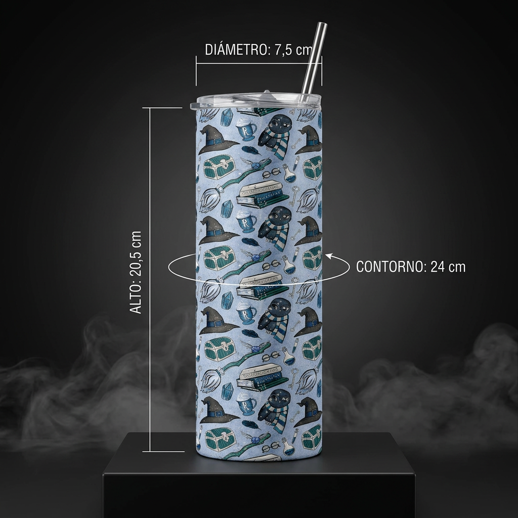 Termos Botella De Agua De Harry Potter Acero Inoxidable De 600 ML